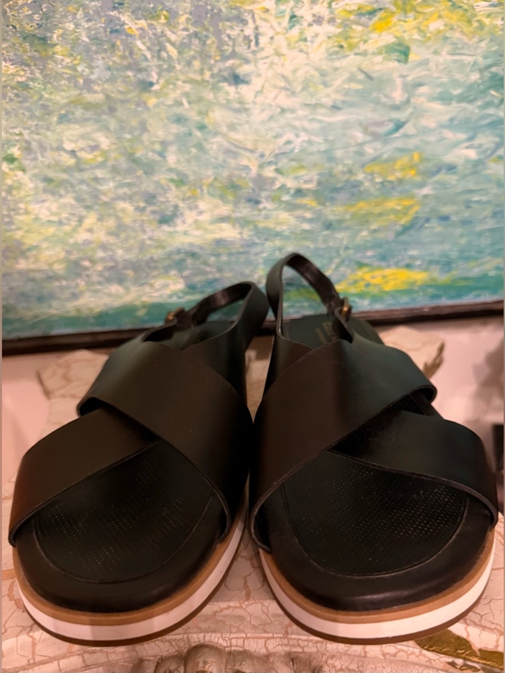 Cole Haan GrandSeries Mira Crossband Sandals - Picture 3 of 7